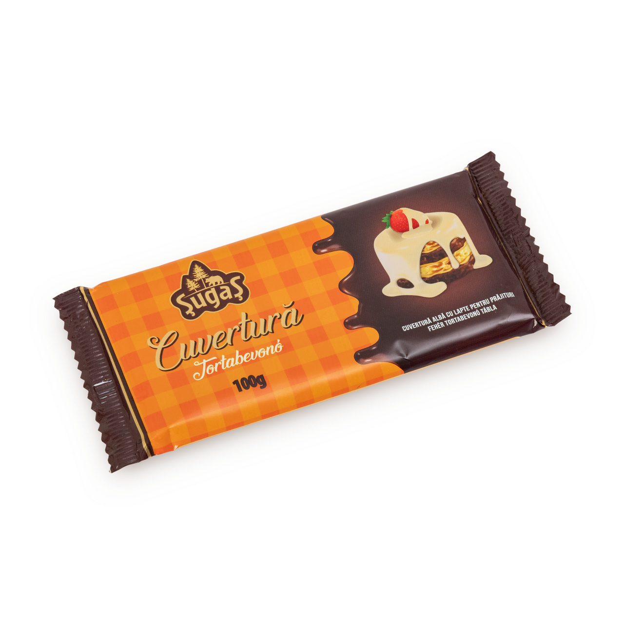 Cuvertură cacao pentru prăjituri, 300 g