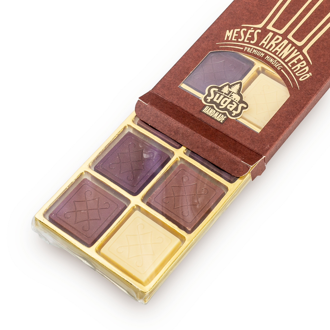 Pădurea de Aur - Ciocolată neagră cu vișine deshidratate, 85 g