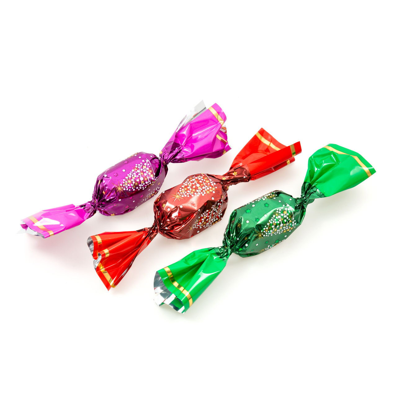 Bomboane de pom "Tradition" din ciocolată amăruie și lapte, umplute cu cremă mixtă, 250 g