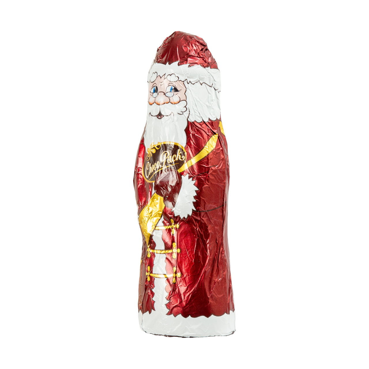 Figurină din ciocolată amăruie cu arahide – Moș Crăciun, 13,5 cm, 55 g