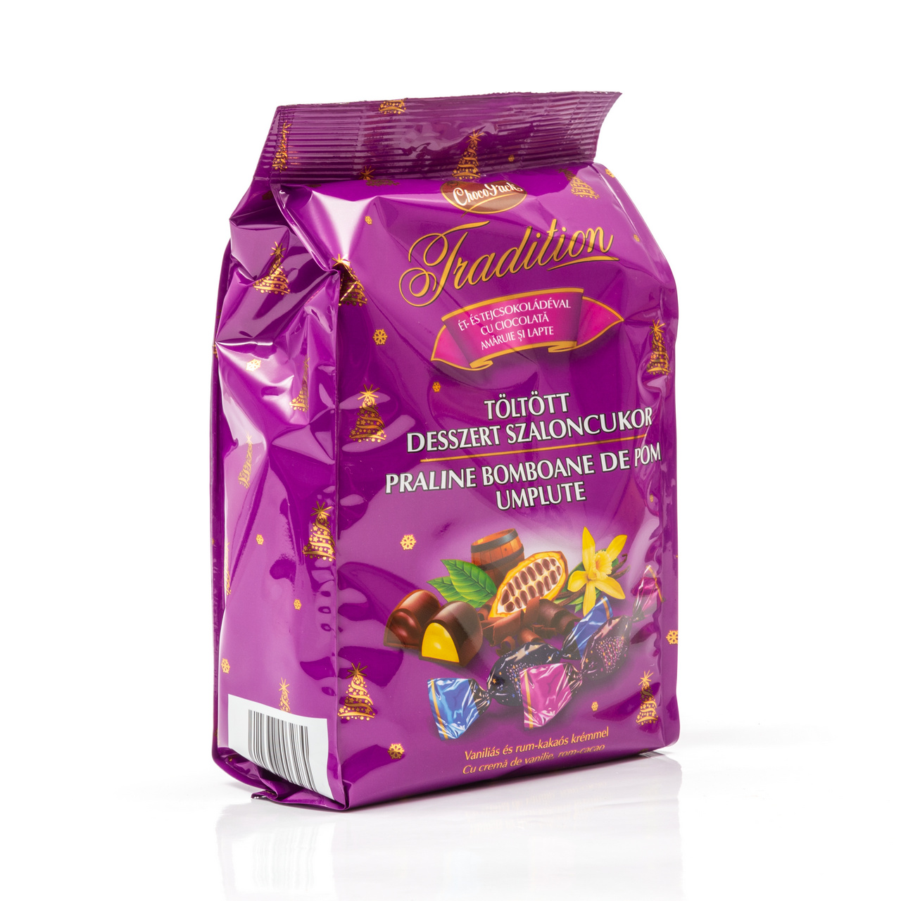 Bomboane de pom mixt cu jeleu, cu cacao și cu cocos, 800 g