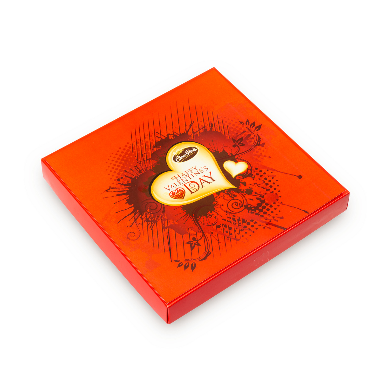 Tabletă din ciocolată cu lapte Valentine`s Day, 80 g