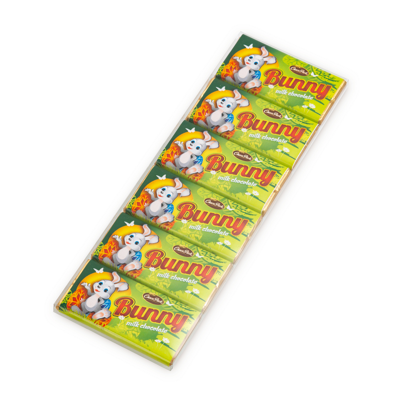 Bunny – napolitană cu cremă de cacao, în glazură de cacao, 25 g