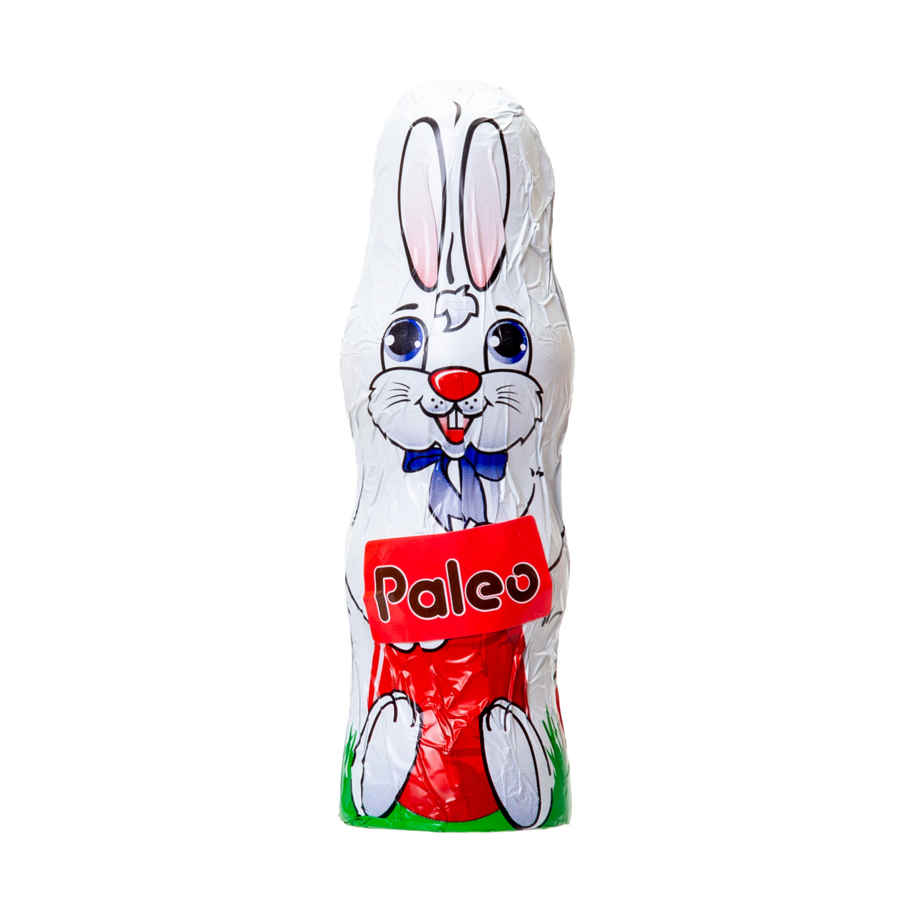 Set 21 figurine iepurași de Paște din ciocolată amăruie, cu eritritol, 10,5 cm, 25 g