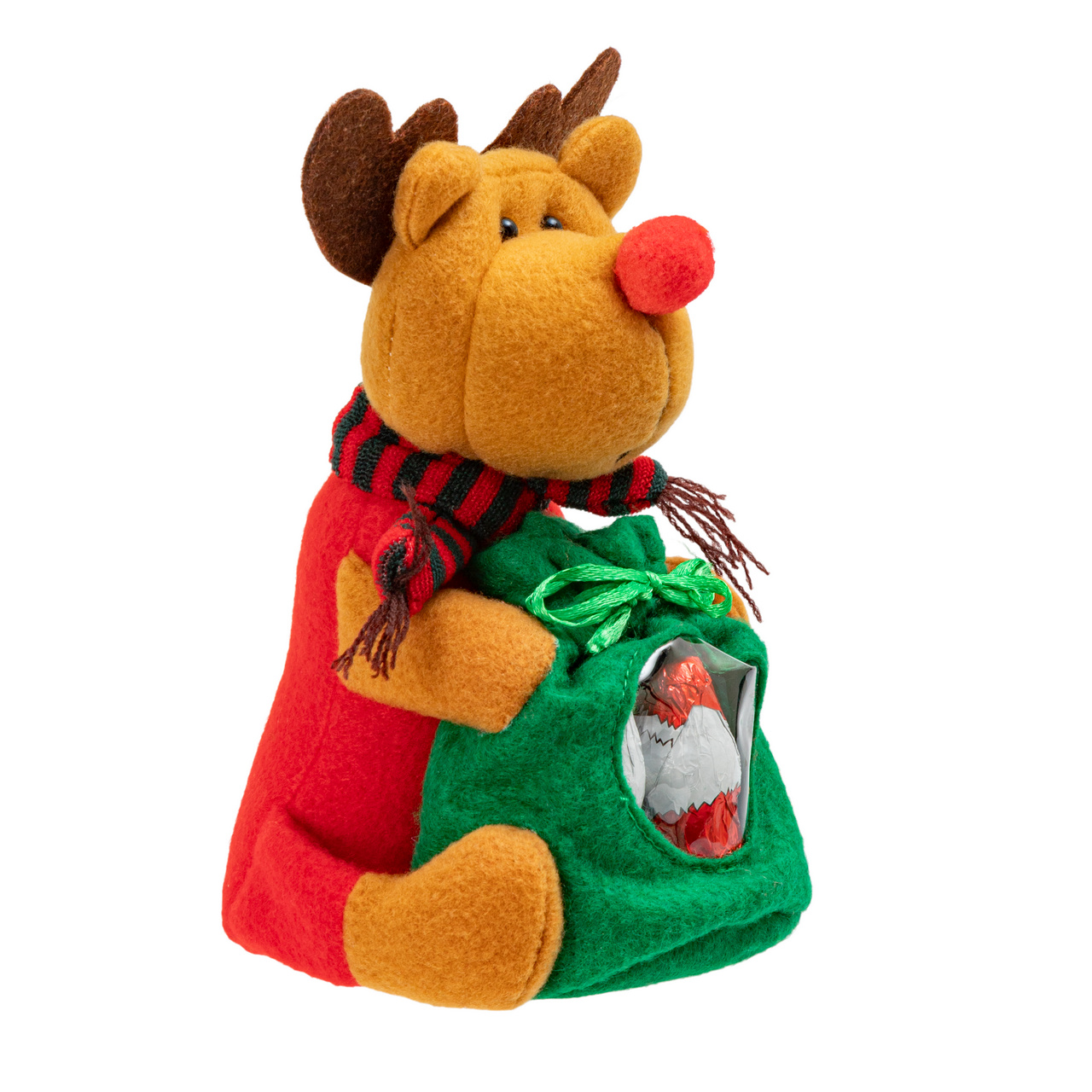 Set 4 figurine de Crăciun din ciocolată lapte, 5 cm, 5 g