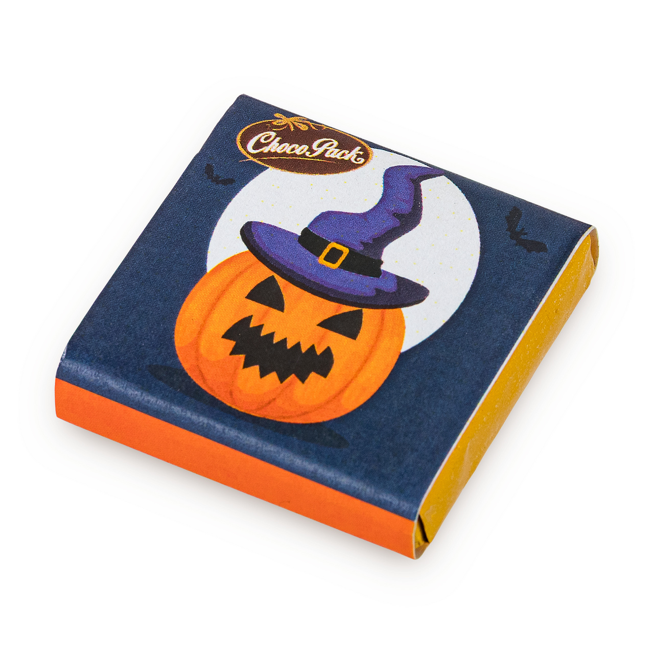 Tabletă din ciocolată cu lapte în stil de Halloween, 20 g