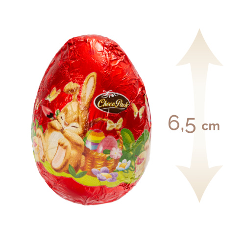 Figurine ouă din ciocolată lapte, 100 buc. × 20 g