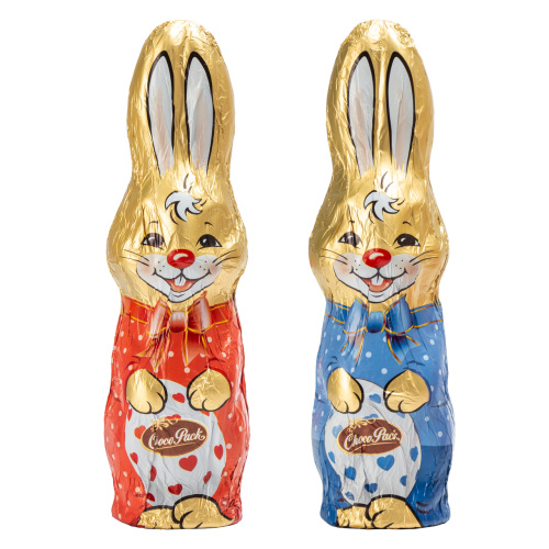 Set 24 figurine iepuraș din masă de cacao, 20 cm, 90 g