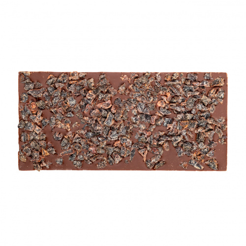 Ciocolată neagră Pădurea de Aur, cu prune uscate, 90 g