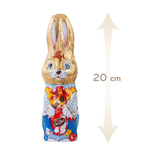 Set 24 figurine iepuraș din masă de cacao, 20 cm, 90 g