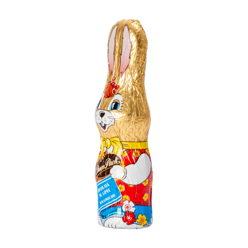 Figurină iepuraș de Paște din ciocolată lapte, 45 g