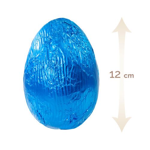 Figurină ouă de Paște din masă de cacao, 80 g