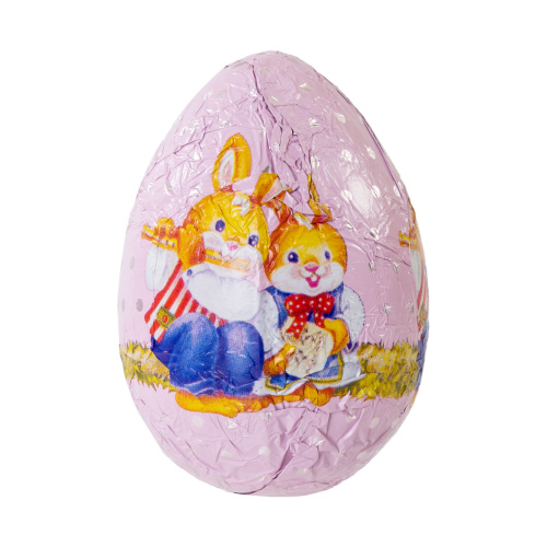 Figurină ouă de Paște din masă de cacao – Trilla, 6,5 cm, 20 g