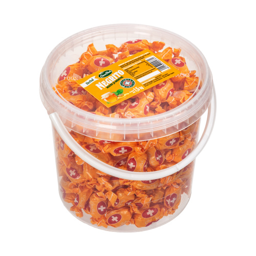 Negrito – Bomboane tari, umplute, cu conținut de miere și mentol, 1,5 kg