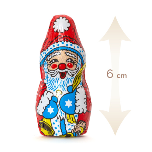 Pachet Crăciun ursuleț cu figurine din masă de cacao, 170 g