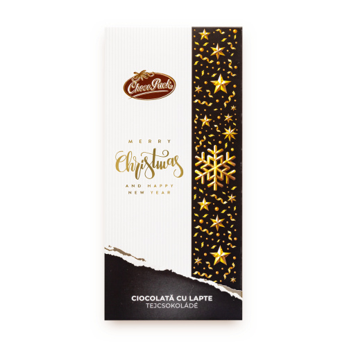 Merry Christmas – ciocolată cu lapte, 80 g