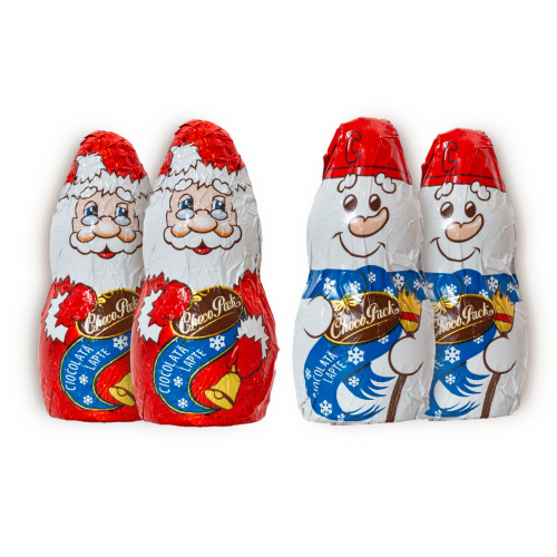 Pachet Crăciun ren cu ciocolată lapte, 40 g (4 × 10 g)