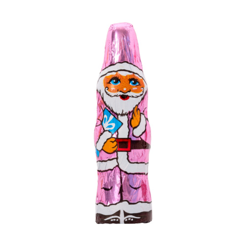 Set 30 figurine din ciocolată lapte –  Moș Crăciun, 10 cm, 18 g