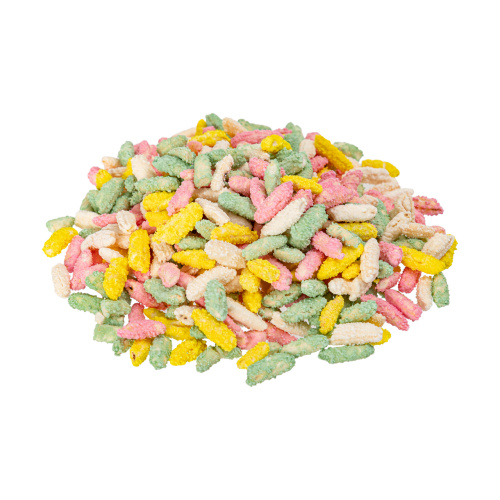 Orez expandat cu glazură de zahăr, cu gust de fructe, 35 g