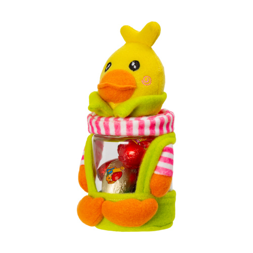 Pachet rățușcă cu figurine de ouă din masă de cacao, 80 g