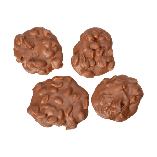 Medalion de ciocolată lapte, îmbogățit cu arahide, 150 g