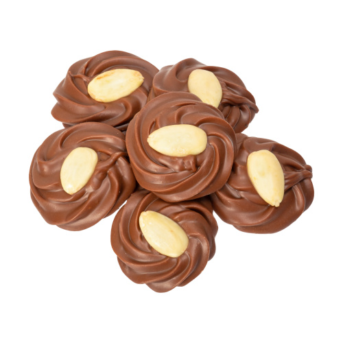 Ciocolată lapte îmbogățită cu migdale, 100 g