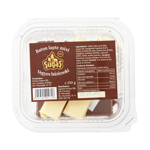 Baton lapte mixt, 250 g