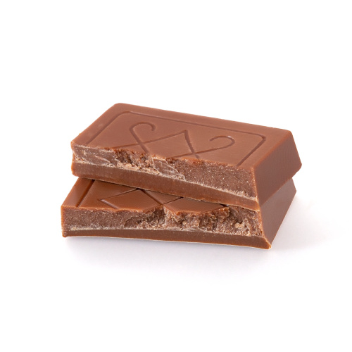 Tabletă din ciocolată cu lapte în stil de Halloween, de mărime 3,5 × 3,5 cm, 10 g