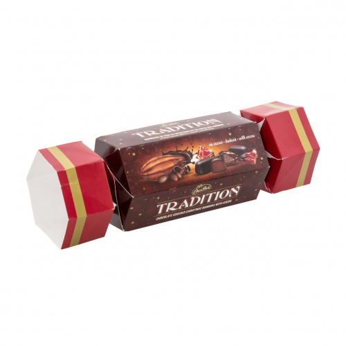 Bomboane de pom "Tradition", cu cacao. În cutie formă de bomboană, 300 g