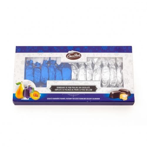 Bomboane de pom praline cu pălincă – prune, pere, 210 g