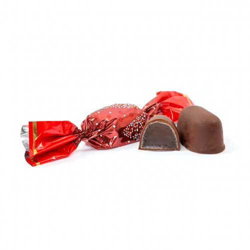 Bomboane de Crăciun mixt "Tradition", din jeleu, cu caramelă lapte și cocos, 300 g