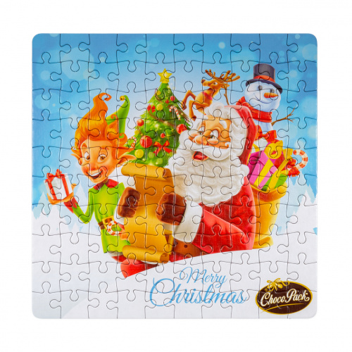 Praline din ciocolată cu puzzle cadou, 140 g