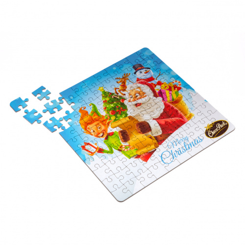Praline din ciocolată cu puzzle cadou, 140 g