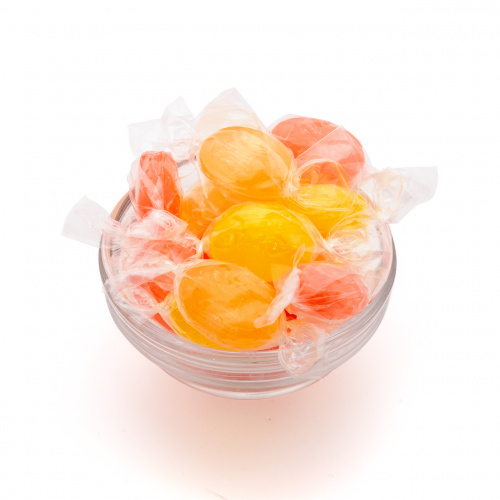 Bomboane Dibette cu stevia - aromă de fructe, 70 g