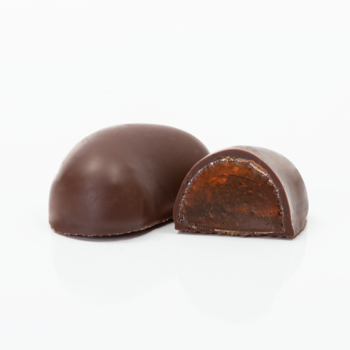 Jeleu Jellybon cu gust de portocale, învelit în ciocolată, 210 g