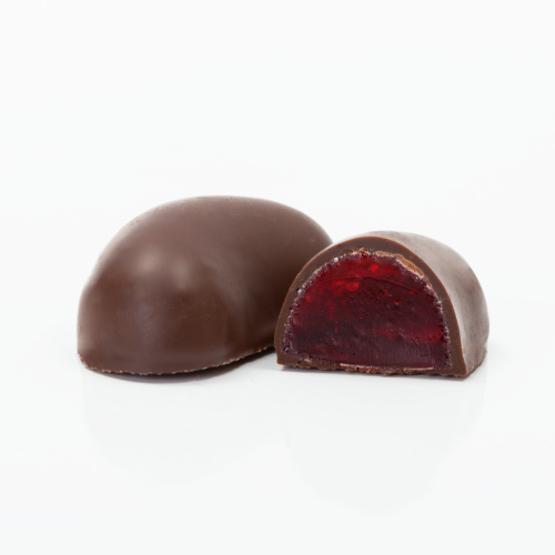 Jeleu Jellybon cu gust de coacăze negre, învelit în ciocolată, 210 g
