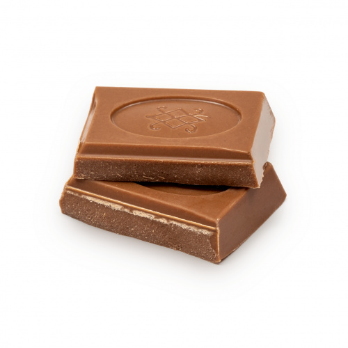 Tabletă din ciocolată cu lapte, Om de zăpadă, 80 g