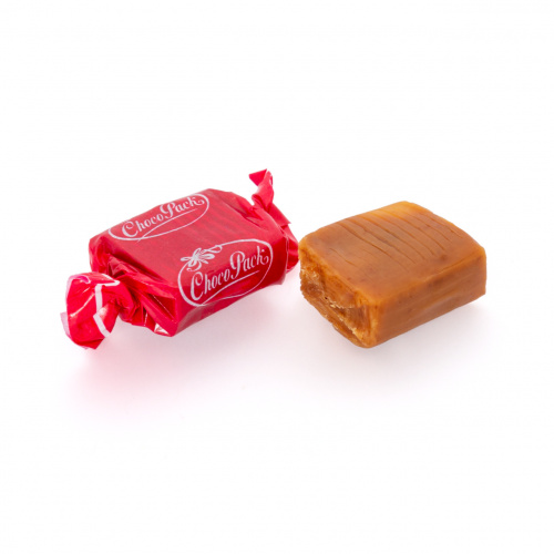 Caramele cu lapte. În cutie formă de bomboană, 90 g
