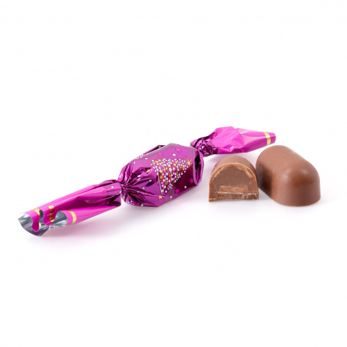 Bomboane de pom praline "Tradition", cu cremă de vanilie și rom-cacao, 250 g