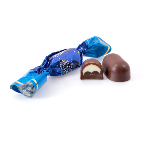 Bomboane de pom praline "Tradition", cu cremă de vanilie și rom-cacao, 250 g