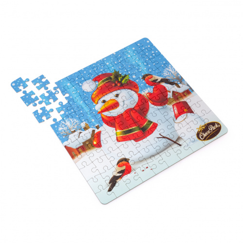 Praline din ciocolată cu puzzle cadou, 140 g