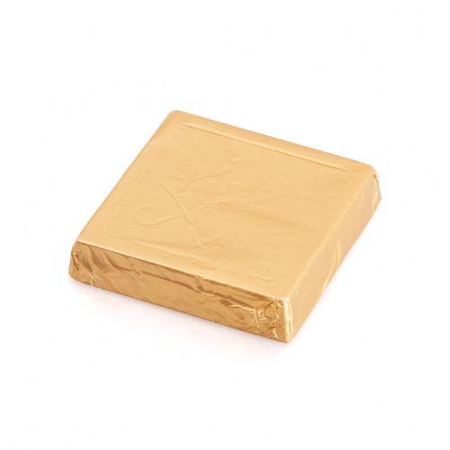Tabletă din ciocolată cu lapte de mărime 3,5 × 3,5, 10 g
