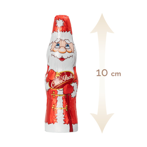 Set 30 figurine de Crăciun din masă de cacao în formă de Moș Crăciun