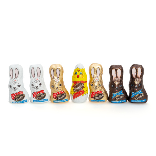 Pachet Paște cu figurine din ciocolată lapte, 85 g