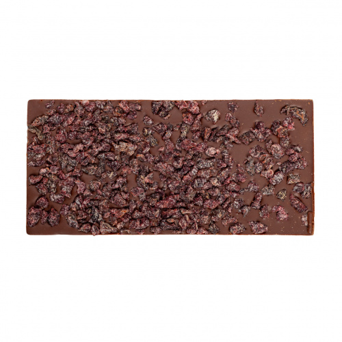 Pădurea de Aur - Ciocolată neagră cu vișine deshidratate, 85 g