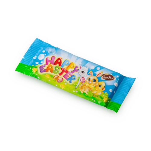 Happy Easter – tabletă din masă de cacao cu lapte, 44 buc. × 20 g