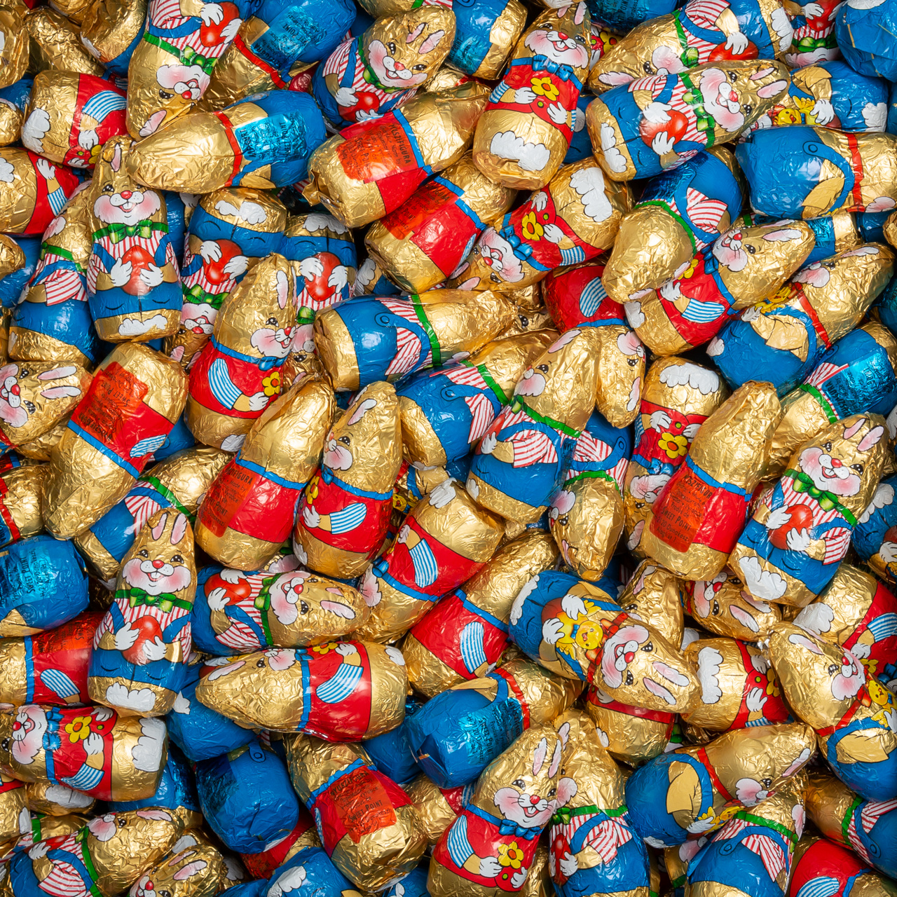 Figurine iepuraș din masă de cacao, 300 buc. × 10 g
