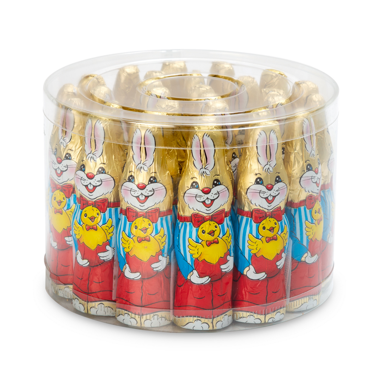 Set 30 figurine iepuraș din masă de cacao, 10 cm, 18 g