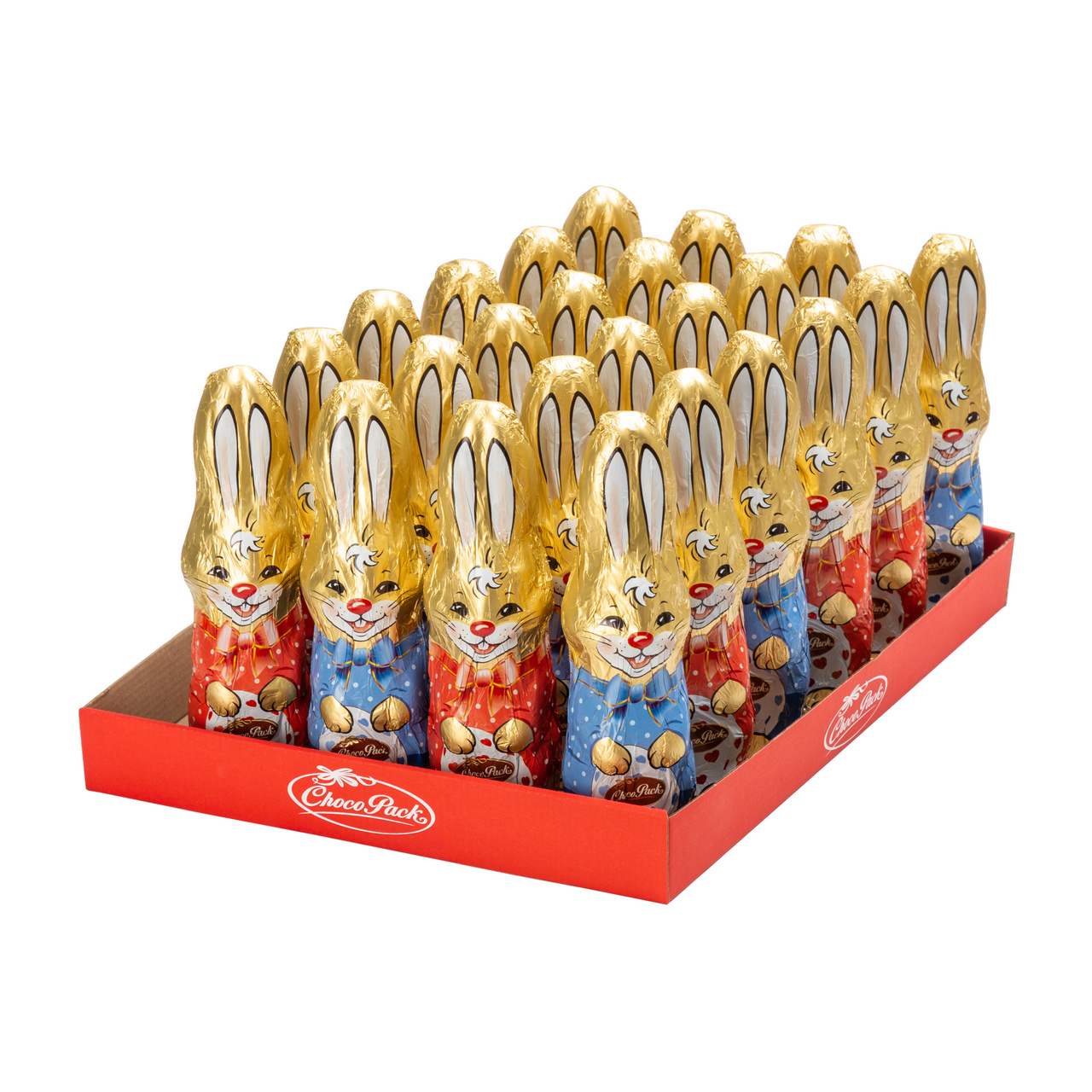 Set 24 figurine iepuraș din masă de cacao, 20 cm, 90 g