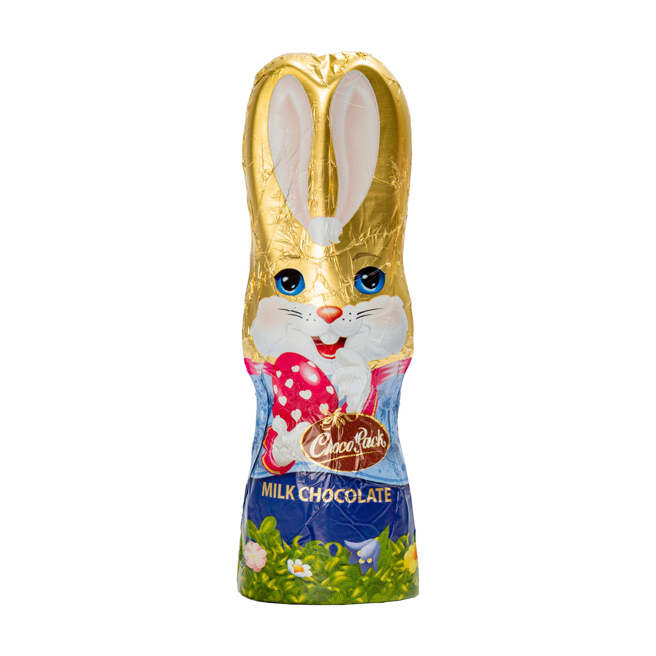 Set 40 figurine iepurași din ciocolată lapte, 13,5 cm, 50 g
